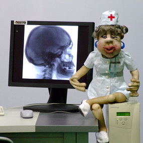 Репортаж РМС-Экспо с медицинской выставки «Здравоохранение 2005»