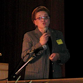  проф.Серебренникова К.Г.Научно-практический форум Мать и дитя -2005 - Специальный репортаж РМС-Экспо Бесплодный брак